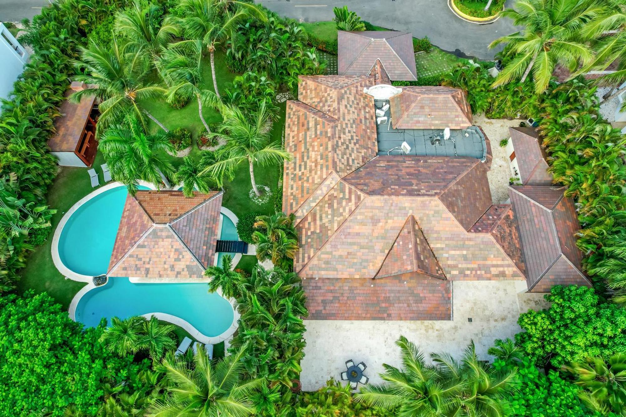 Beautiful Villa With Pool, Gym & Maid ปุนตากานา ภายนอก รูปภาพ